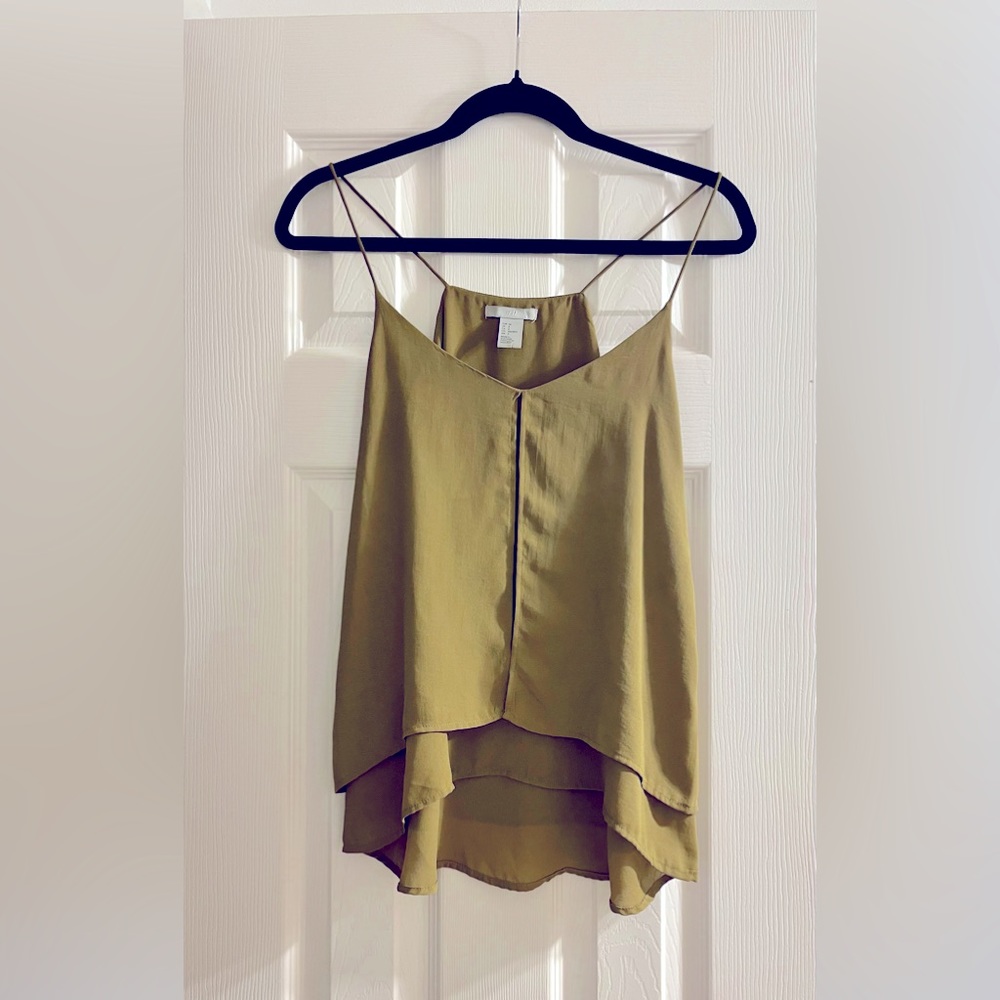 H&M Racer back top size 4